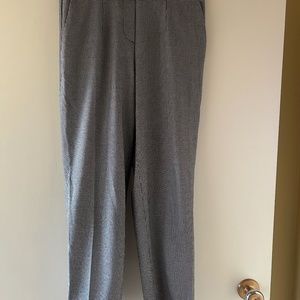 Babaton Cohen Mid-Rise Houndstooth Cropped Pant